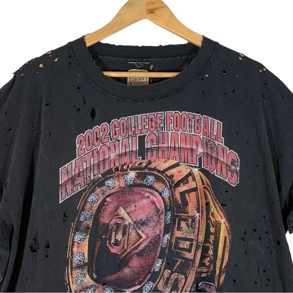 Furst of Kind Vintage Ohio State 2002 National Champions Graphic Tee Size L/XL - Picture 3 of 13
